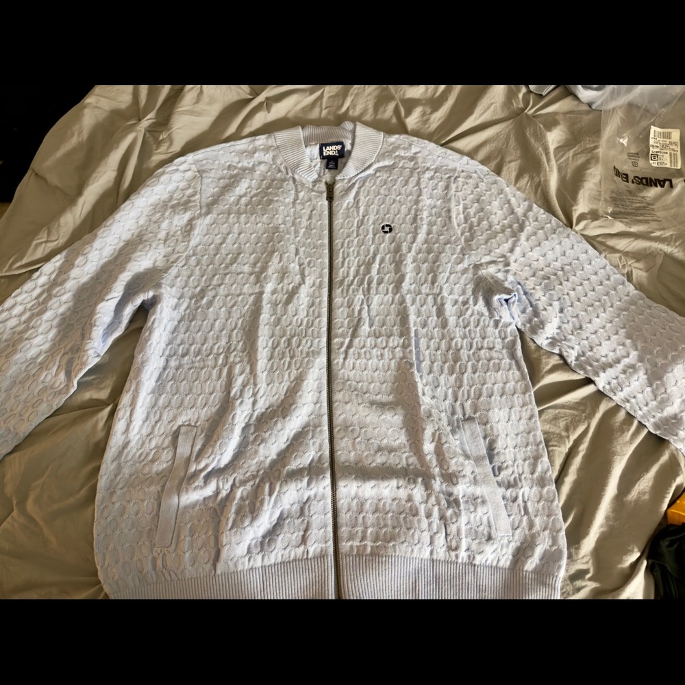 Lands End Chase bank jacket